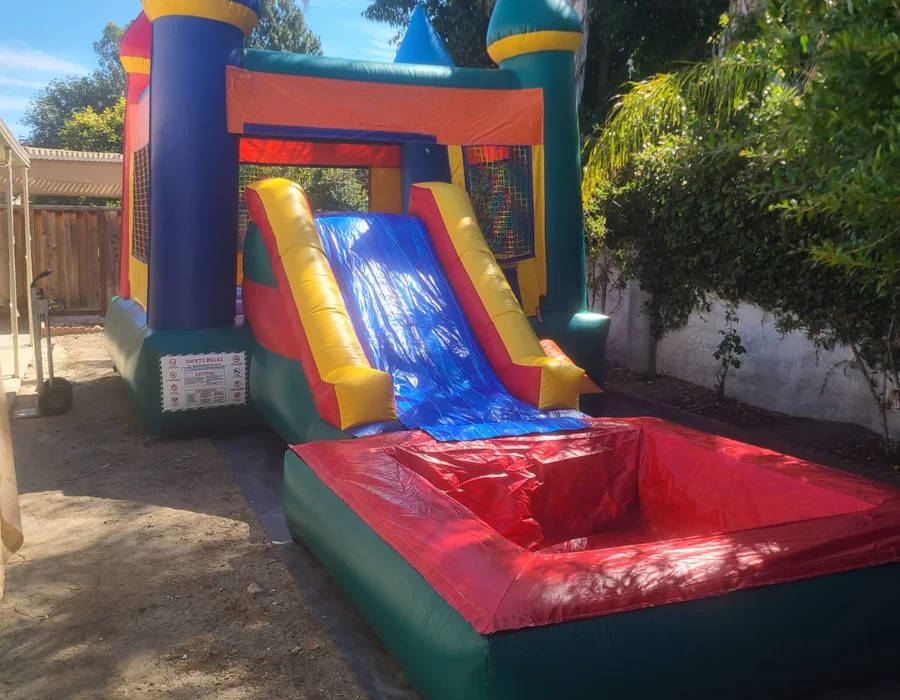 Brincolin de agua grande para evento