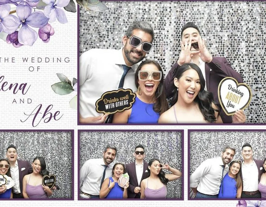 Estacion de fotos para invitados